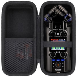 co2CREA Hard Storage Carry Travel Case for Zoom H5studio /H6essential 6-track 32-Bit Handy Recorder(Case Only,Without Recorder)