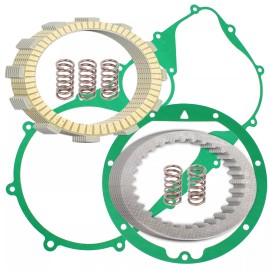 Caltric Clutch Friction Plates And Gasket Kit for Kawasaki Vulcan 750 VN750A 1986-2006