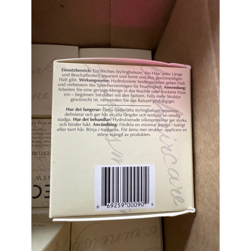 Ecru New York Silk Texturizing Styling Hair Balm Defining Pliable