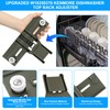 [13 Pack] UPGRADED W10350376 Dishwasher Top Rack Parts & W10320664/5