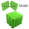 100 EBC Battery AA AAA CR123A Green Battery Holder Storage