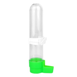 BOXOB Comedero de Agua para Pájaros, Dispensador Automático Agua Pájaros Dispensador de Alimentos Jaula Colgante a Prueba Fugas Contenedor para Codornices Loros Periquitos