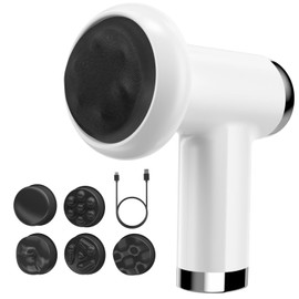 medcodes Anti Cellulite Massage Tool, Body Sculpting Machine for Women, Lymphatic Drainage Device with Lipo Roller, Handheld Home Use for Belly Fat, Stomach, Thighs & Buttocks Sculpting (White)