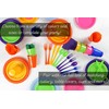 Exquisite Solid Color Premium Plastic Cutlery, Heavy Duty Plastic Disposable
