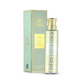 Hamidi Non Alcoholic Natural White Musk Tahara Water Perfumes for Unisex 100ML - Signatures Collections - perfume for men - perfume for women - fragrance - Offers - Alcohol Free - Long Lasting
