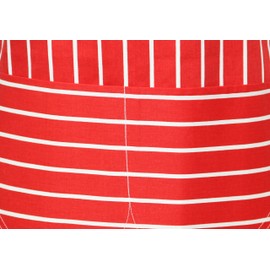 Discounted Cleaning Supplies Kitchen Chef Apron for Men & Women - Butchers Apron for Men - Men’s Apron for Cooking - Professional Chefs Apron Double Pockets – BBQ School Cooking Apron - Cotton (Red)