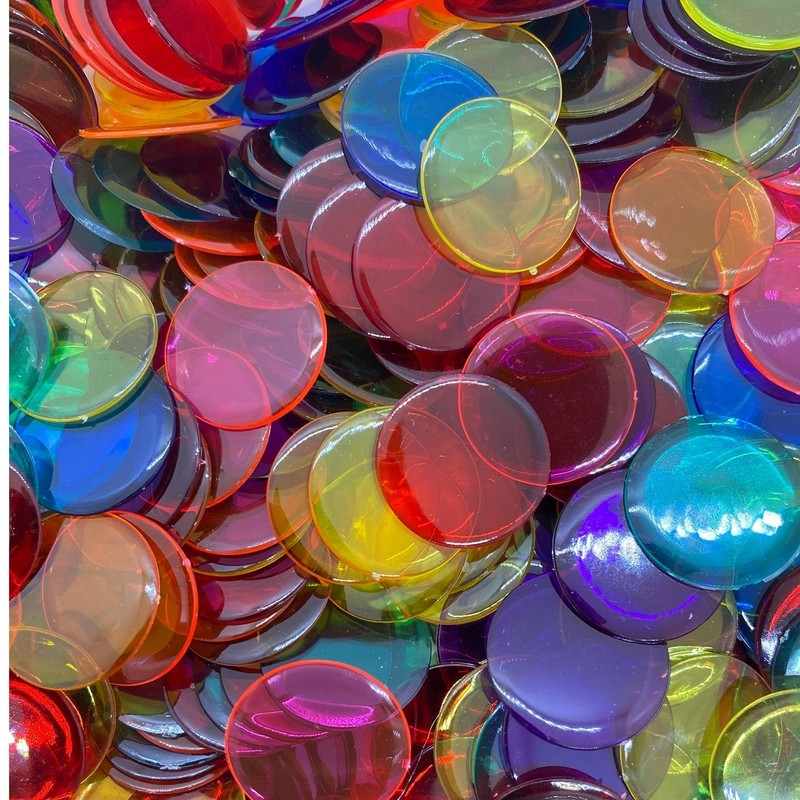 MR CHIPS Plastic Bingo Chips for Games 150 Count Bag