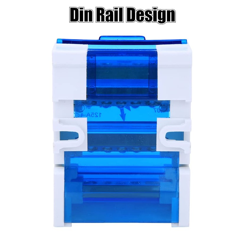 Terminal Distribution Box, Din Rail 4-Level Single Phase Junction Case,