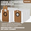 VAZCAN® 6 Replacement Bags Compatible with Cecotec Conga 2299, 2499,