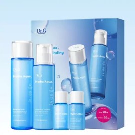 Dr. Jart+ 닥터지 하이드라 아쿠아 기초 2종 세트(토너 200ml, 에멀전 150ml+토너 20ml, 에멀전 20ml) Dr. Jart+ Hydra Aura Basic Set (Toner 200ml, Emulsion 150ml+Toner 20ml, Emulsion 20ml)
