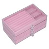 Acrylic Jewelry Organizer 3 Drawers Storage Box Transparent Jewelry Display