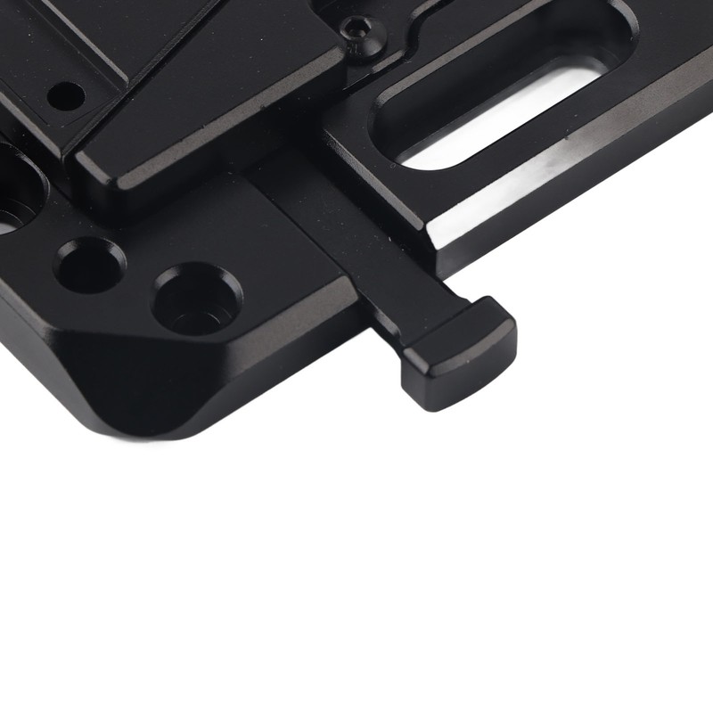 Full Metal V Mount Battery Board Base CNC Anodized Processing