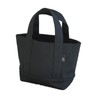 BRILLIANT COLORS Canvas Mini Tote, Black