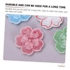 LIFKOME Cherry Blossom Chopstick Holder 6pcs Ceramic Chopstick Racks for