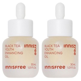 Innisfree New Black Tea Youth Enhancing Oil, 30ml, 2 pieces / 이니스프리 New 블랙티 유스 인핸싱 오일, 30ml, 2개