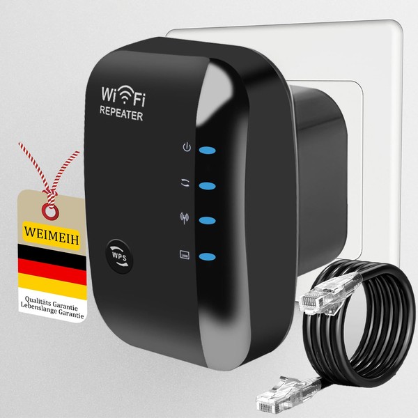 2024 Newest WiFi Extender Booster, WiFi Repeater, WiFi Extender,Covers Up