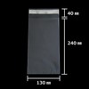 Kakukay TP13-24 OPP Bag, Clear Pack, With Lid, Tape, 30μ,