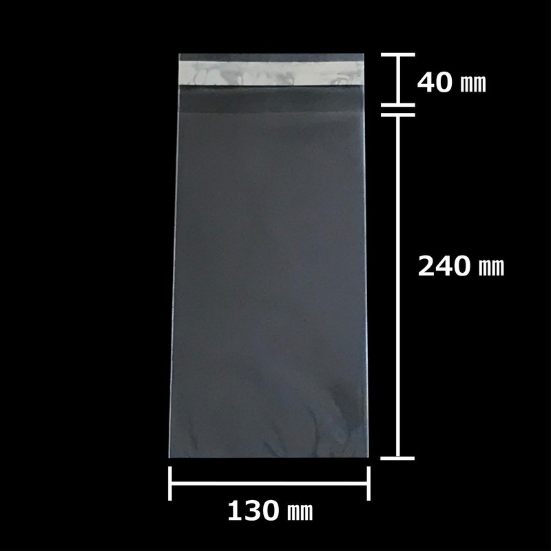 Kakukay TP13-24 OPP Bag, Clear Pack, With Lid, Tape, 30μ,