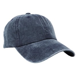 NYGGTYK 1 Piece Retro Baseball Cap, Fashionable Casual Baseball Cap, Adjustable Baseball Cap, Outdoor Equipment, Clothing Accessories, navy, M