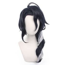 Haragami Genshin Wig, Rich Cosplay Wig, Heat Resistant Wig, School Festival, Cultural Festival, Costume, Disguise, Wig Net Included, Cosplay Accessory Cosplay Wig