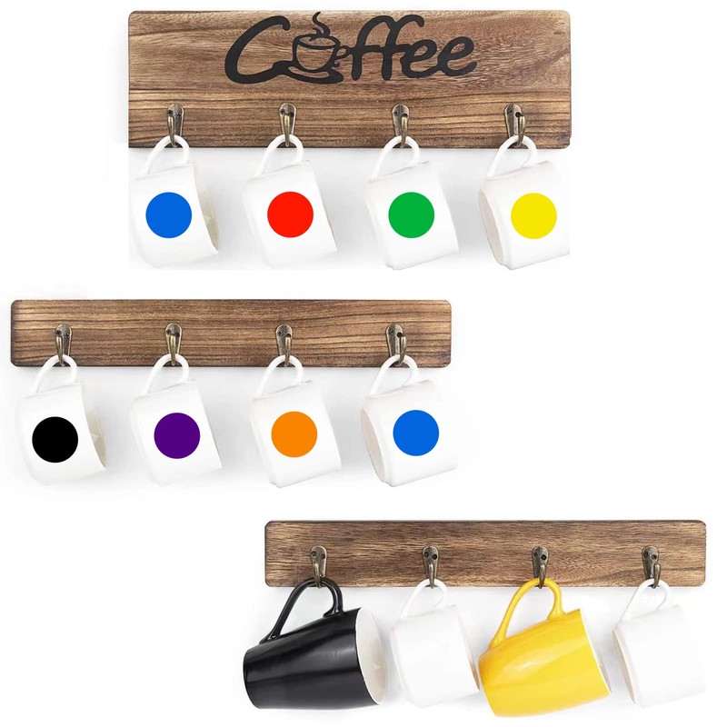 Lstycoy Round Circle Price Dot Stickers Labels, 1" Color Coding