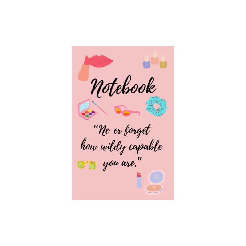 Notebook | Soft cover journal: Retro Styled Colorful Blank Lined