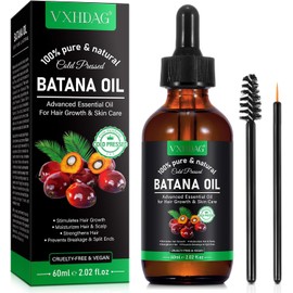 Aceite de Batana 100% Puro de Honduras 60 ml – Nutrición Capilar y Cuidado de la Piel, Sin Aditivos