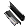 Qrity Pack of 10 164 mm Modern Kitchen Handles Curved