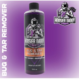 Hoosier Daddy 16oz Car Bug & Tar Remover - Fast-Acting Formula Dissolves Tough Bugs, Tar, & Sap - Easy Spray-On, Wipe-Off Solution for a Spotless Polished Finish(10-Pack)