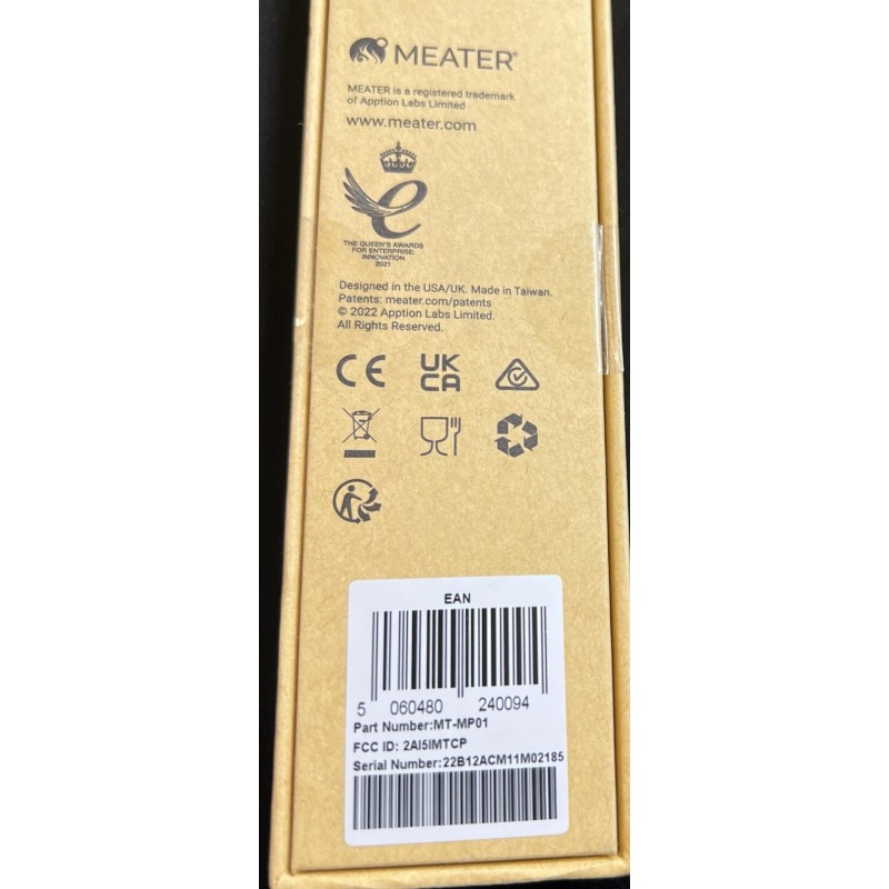 Meater Plus Extended Range Wireless Bluetooth Smart Meat Thermometer