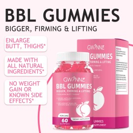 Gwynne Bbl Gummies Fenogreco Mejora Tu Busto Y Glúteos 60 Caramelos Blandos Sabor Natural
