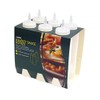 Zodiac M030016C Sauce Bottle Clear 12 oz. (Pack of 6)