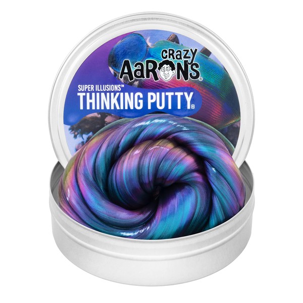 Crazy Aaron's Super Scarab Thinking Putty® - Color Shifting! - 4" Tin