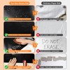 Black Fabric Bulletin Board Background Roll for Classroom, 16" x