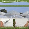 Greenhouse Plastic Sheeting, 24 x 25ft 6 mil Clear Greenhouse