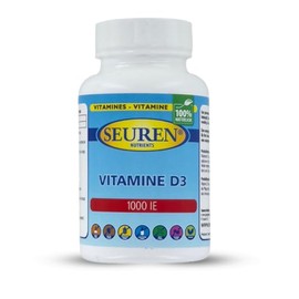 Seuren Nutrients | Vitamin D3 1000 ie 400 Tablets | high dose | for Bones, Teeth & Immune System Annual Pension