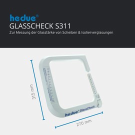 hedue Glassmessgerät GlassCheck S311