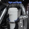 LEXIN LX-C3 Motorcycle Cup Holder with 360°swivel ball-Mount, Large Boat