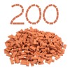 Civaner 200 Pcs Mini Bricks for Landscaping Small Miniature Tiny