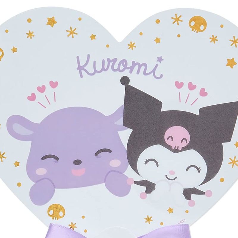 Sanrio 765112 Kuromi Clear Mini Fan (Nico Nico)
