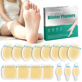 15Pcs Blister Plasters for Feet, Hydrocolloid Plasters Blister, Waterproof Cushion Pads Gel Blister Guard Pads Waterproof for Heel, Toe, Guard Skin for Feet Heel Practical Nursing Tool