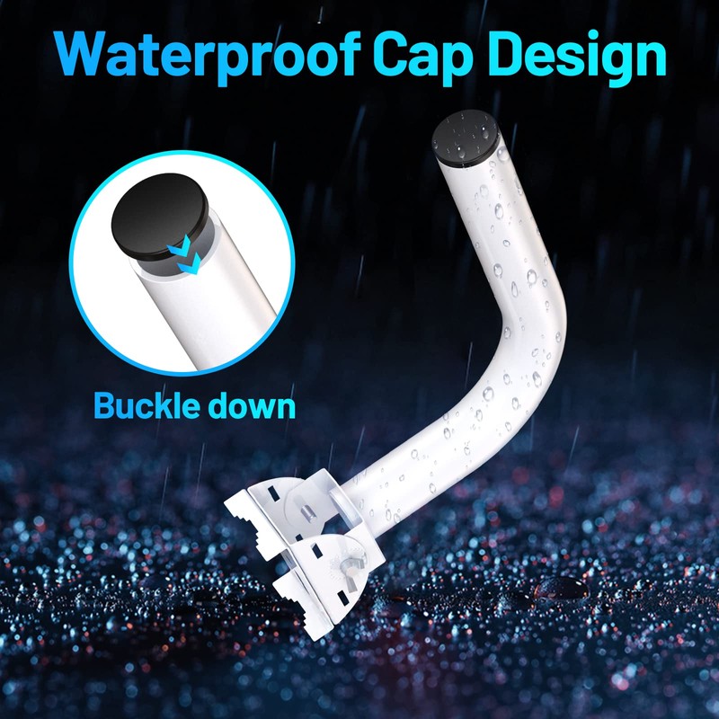 4-Pack UeeVii Universal Wireless Bridge Bracket Mount, Pole and Wall-Mounted