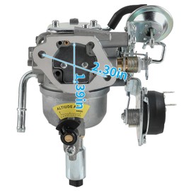 CARBBIA 541-0765 Carburetor Compatible with Onan 5500 7000 Generator Replaces A043B781 5410765 146-0774 141-0982 141-0983 Compatible with Onan Grand Marquis Gold Generator HGJAA HGJAB HGJAB-900 HGJAC