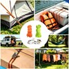 Rope Roller Stainless Steel Cam Buckle Tightener 6 Pack