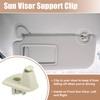 QUARKZMAN Pack of 2 Sun Visor Brackets Beige No. 1EJ51BD1AA