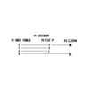 BOROCO OBD2 Diagnostic Cable, 3 Pin to 16 Pin OBD2