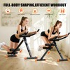 PAPIBLU Ab Machine Ab Trainer - Foldable Abdominal Trainer for