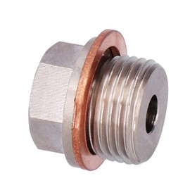 Adaptor sensor, fuel pressure sensor adapter, water temperature, corrosion resistant for screw pressure sensor 1/8NPT/oil/water
