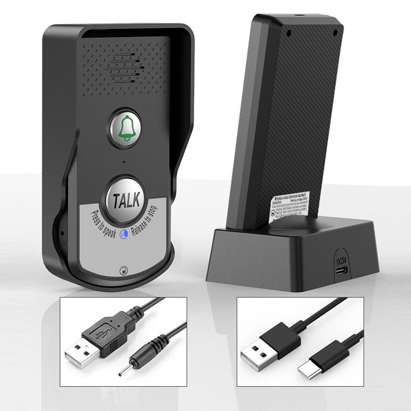 Voice Door Bell, Intercom Door Bell, IP54 Waterproof Electronic Intercom