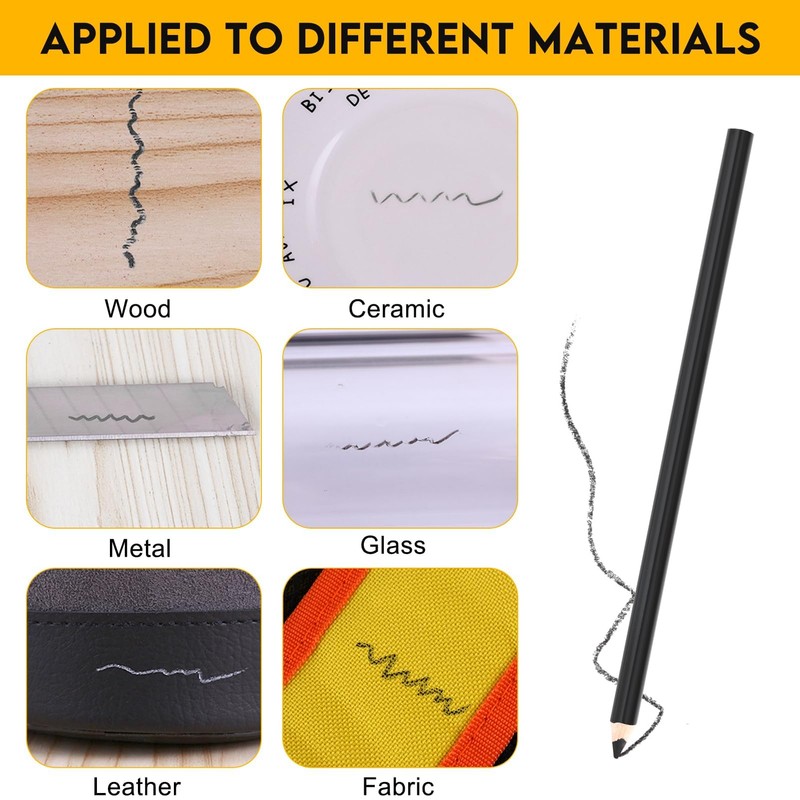 Lotbun 8 Pieces Tailor's Chalk Pen, Fabric Marker Pen, for